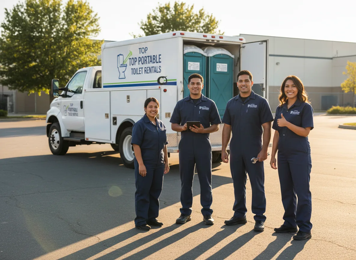 Short Term Porta Potty Rental company in Fredericksburg, PA
